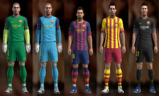 Barcelona Kit Set 13-14 by Ramz