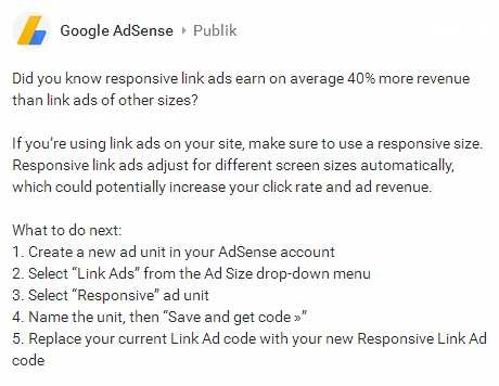 Recomended adsense-responsive-link-ads to your blog adsense