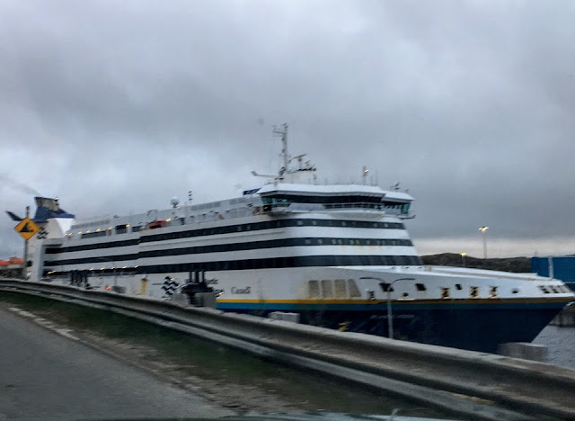 Ferry, Newfoundland, Sydney, tiny trailer camping, Nova Scotia