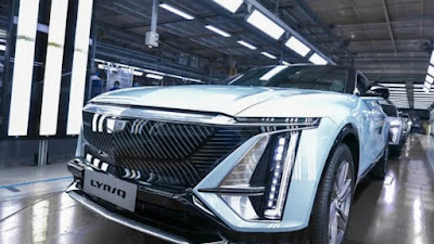 GM Korsel akan Luncurkan SUV Listrik Cadillac Lyriq