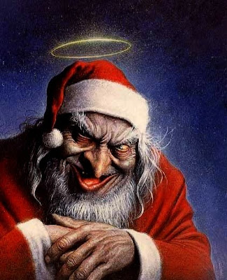 Imagens do Papai Noel Maligno