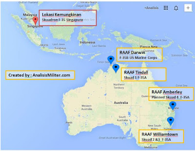 Perspektif 2020 : 100 F-35 Australia dan Singapura Mengancam Indonesia?