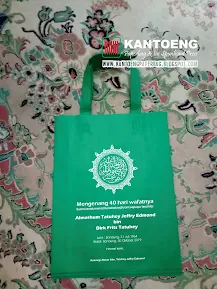 goodie bag tahlilan 40 harian, tas 7 harian , tas mengenang