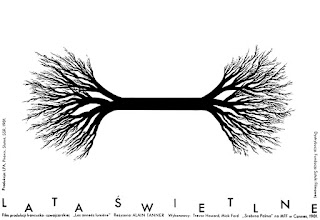 LATA SWIETLNE. Cartel: 98 x 68 cms. Polonia. Arte: Mieczyslaw Wasilewski. A AÑOS LUZ. Les années lumière. 1981. Francia, Suiza, Reino Unido. Dirección: Alain Tanner. Reparto: Trevor Howard, Mick Ford, Odile Schmitt, Louis Samier, Joe Pilkington, John Murphy, Mannix Flynn, Don Foley, Jerry O'Brien, Vincent Smith, Gabrielle Keenan, Bernice Stegers, Henri Virlogeux.