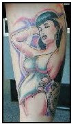 pinup tattoos design