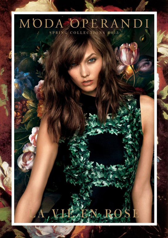 Karlie Kloss by Cedric Buchet — Moda Operandi La Vie en Rose Spring/Summer 2013 