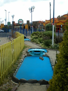 Crazy Golf at The Golden Palm Resort Skegness