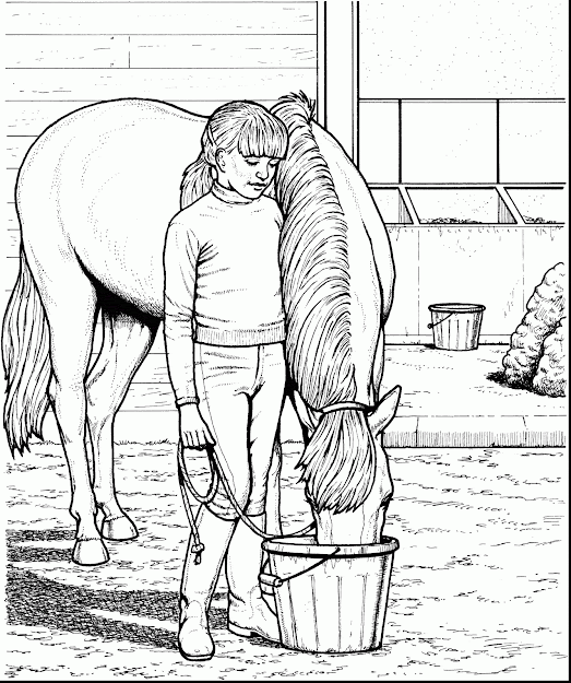 Incredible Printable Horse Coloring Pages With Free Horse Coloring Pages  And Free Horse Racing Coloring Pages