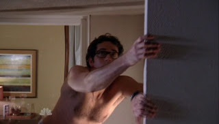 Zachary Levi Shirtless on Chuck s3e11