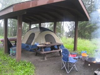 Camping in Ninilchik, Alaska