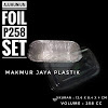 Loyang Aluminium Foil P258 / Wadah Panggang & Kue 258cc Dengan Tutup Mika