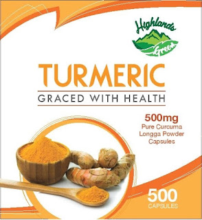 Pure Turmeric 500 mg Capsules - Anti-inflammatory Dietary Supplement - 4 month supply - 500 Capsules  (9)