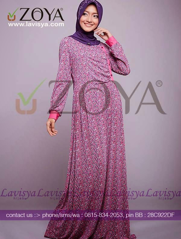 Zoya Dress Moravia Rp. 249,000  Lavisya Hijab