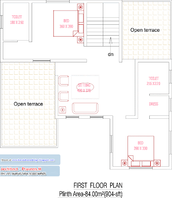 Kerala Home Design First Floor