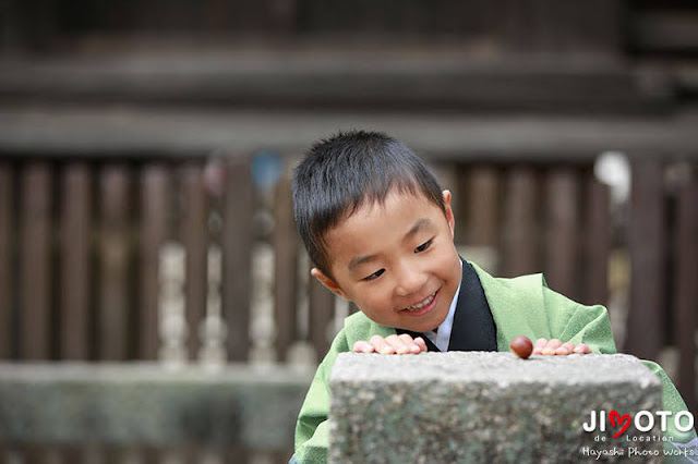 手向山八幡宮でのお宮参りと七五三出張撮影