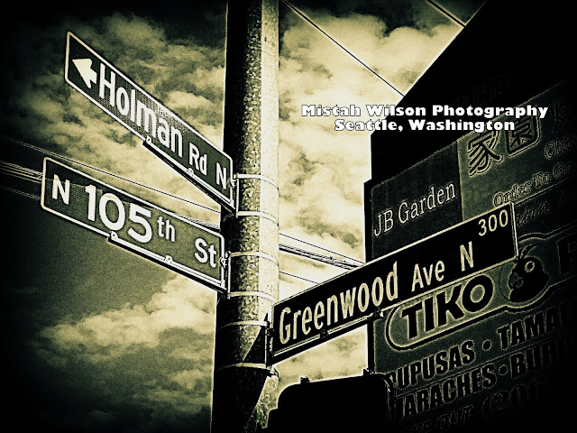 Holman Road & North 105th Street & Greenwood Avenue North, Seattle, WA by Mistah Wilson