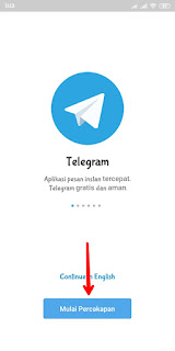 Cara buat akun telegram