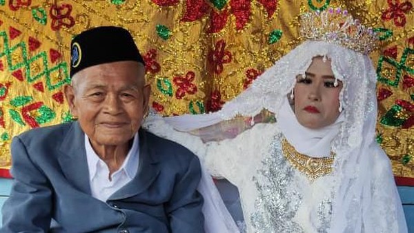 Viral Kakek 103 Tahun di Sulsel Nikahi Gadis Perawan, Begini Ceritanya
