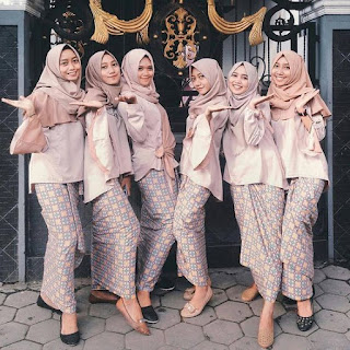 Model Baju Batik Muslim