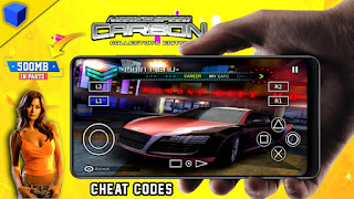 Need for Speed Carbon Collector's Edition PS2 Highly Compressed For Cheat Codes Unlock All Cars