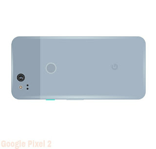 Back view of the Google Pixel 2