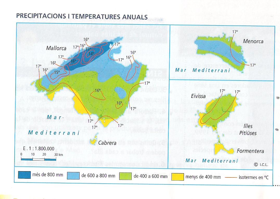 Resultado de imagen de clima illes balears