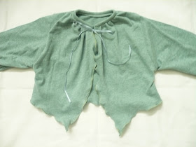 sew a butterfly shrug