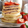 NUTELLA STUFFED PANCAKES