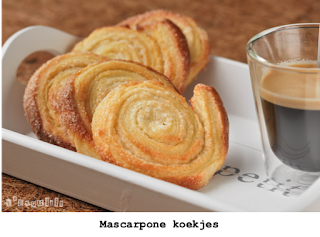 Krokante mascarpone koekjes