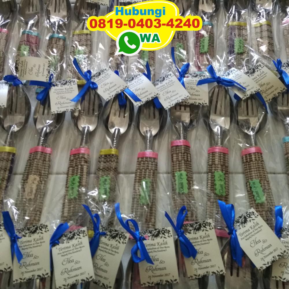 Souvenir Sendok Garpu Besar Stainless  Souvenir Pernikahan