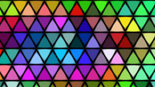 5 multi splash-colour-50pct-Triangles-Random Size 100