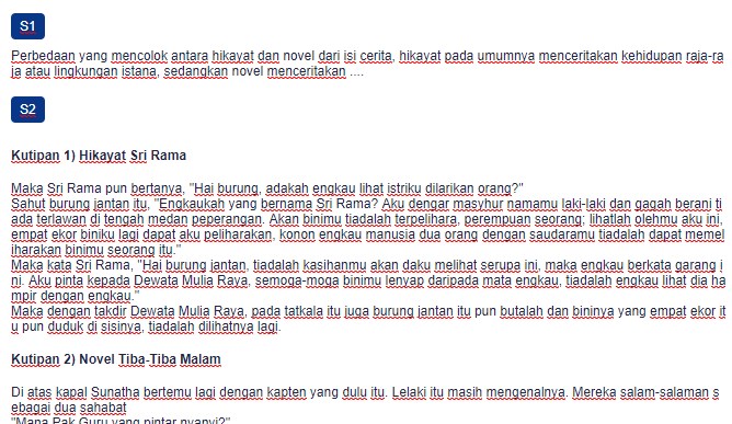 Contoh Hikayat Sri Rama - Simak Gambar Berikut