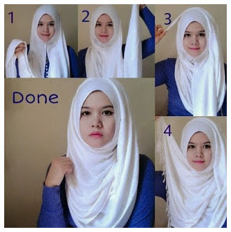 Aneka Gambar Tutorial Cara Memakai Hijab Modern Dan Modis Terbaru 2015