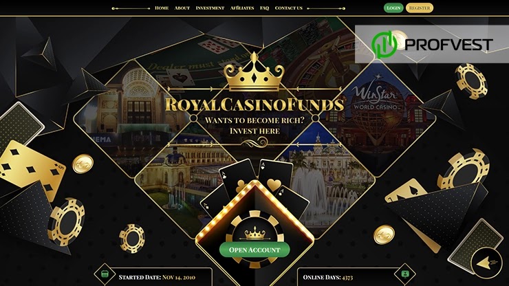 Royal Casino Funds обзор и отзывы проекта