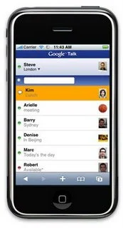 Google Talk iPhone