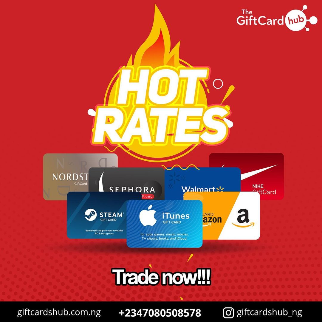 Why You Should Trade Gift Cards  on Gift Cards Hub Nigeria