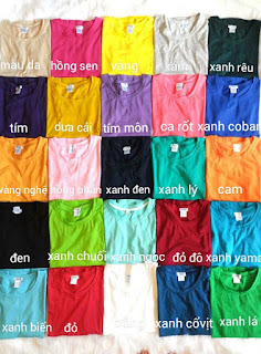 Áo thun Cotton trơn lấy ngay chỉ 60 phút