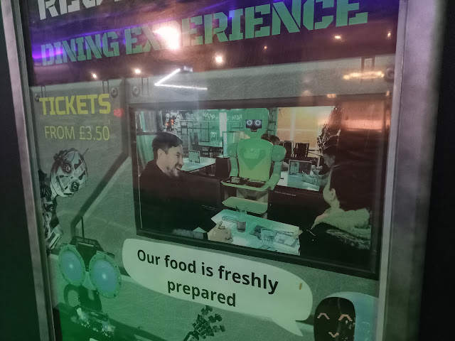 Robotazia - a robot-themed restaurant in Milton Keynes