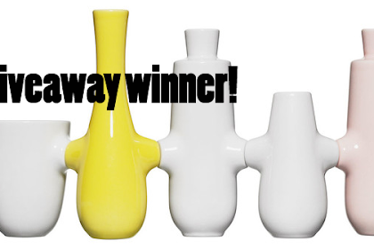 GIVEAWAY WINNER