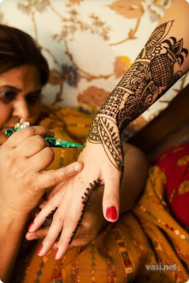 Arabic mehndi design