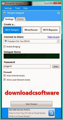 Free Connectify Hotspot 2015.0.4.34734