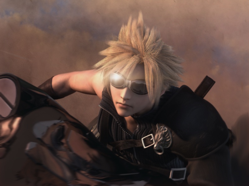 Final Fantasy 7 Advent Children Cloud Wallpaper 77