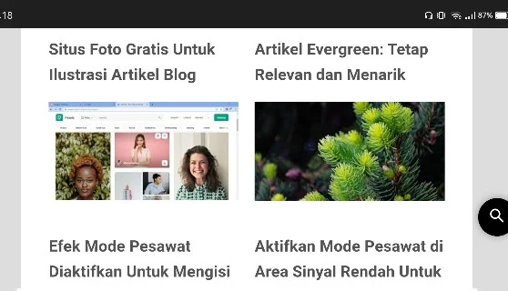 Artikel Blogger atau blogspot tidak ada di kolom pencarian