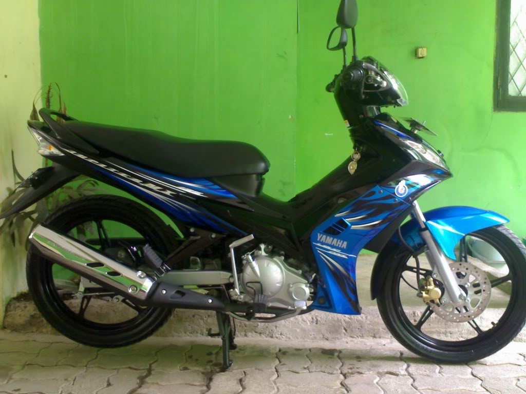 Koleksi 81 Foto Modifikasi Motor Jupiter Mx Warna Hitam Terbaik Dan