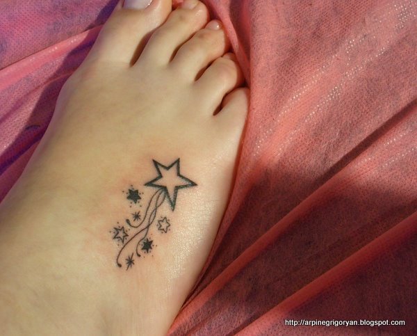 Shooting Star Tattoo Ideas
