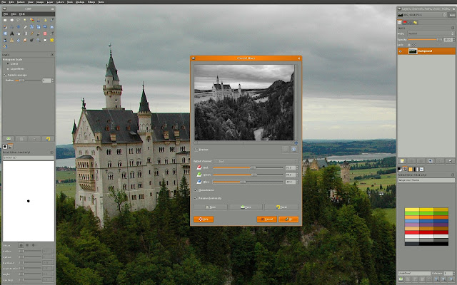 download GIMP 2.6.8 o edit, modify and create images for free