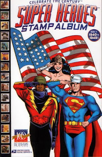 Super Heroes Stamp Album