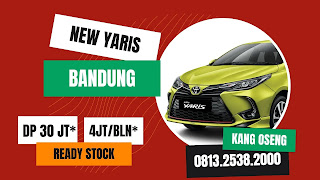 New Yaris Bandung : Promo Kredit Dp Murah dan Cicilan Murah Yaris Bandung