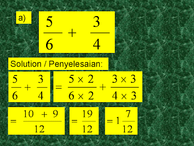 Soalan Matematik Pecahan Tahun 5 - Selangor f