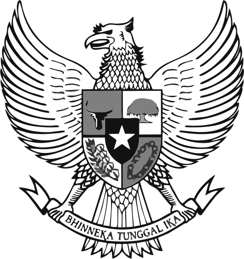 Koleksi Cemerlang 17+ Lambang Garuda Hitam Putih Png